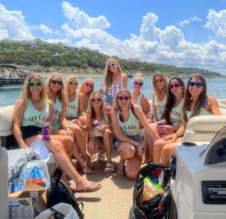 Lake Travis Party Package: Party Boat with BYOB Mimosa Bar & Insta-worthy Party Floaties image 2