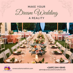Full Event Decoration by Cora's Custom Creations image 5