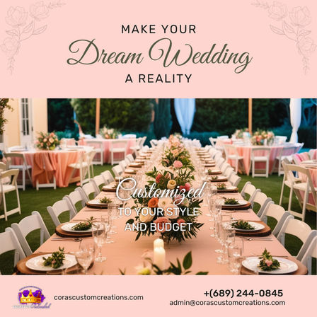Full Event Decoration by Cora's Custom Creations image 5
