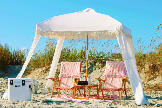 Luxury Beach Cabana Rental: All-Inclusive Picture-Perfect Beach Setup image 2