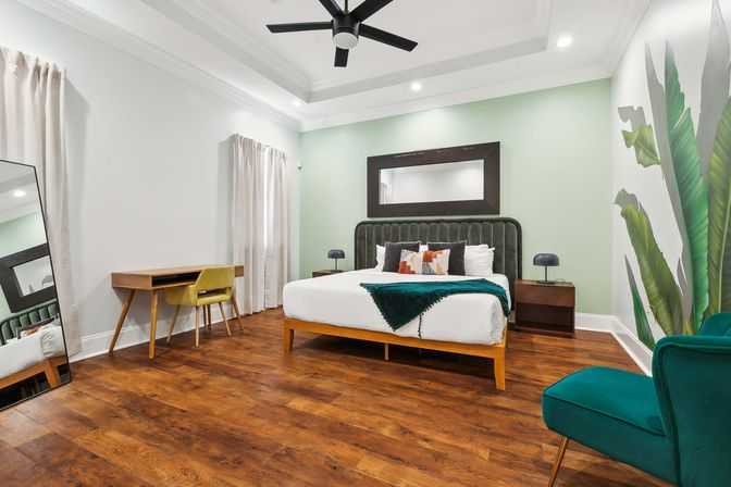 Trendy Art-Filled Mid City Oasis with Heated Pool and Parking image 14