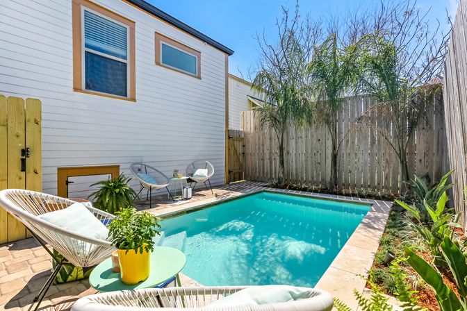 Trendy Art-Filled Mid City Oasis with Heated Pool and Parking image 13