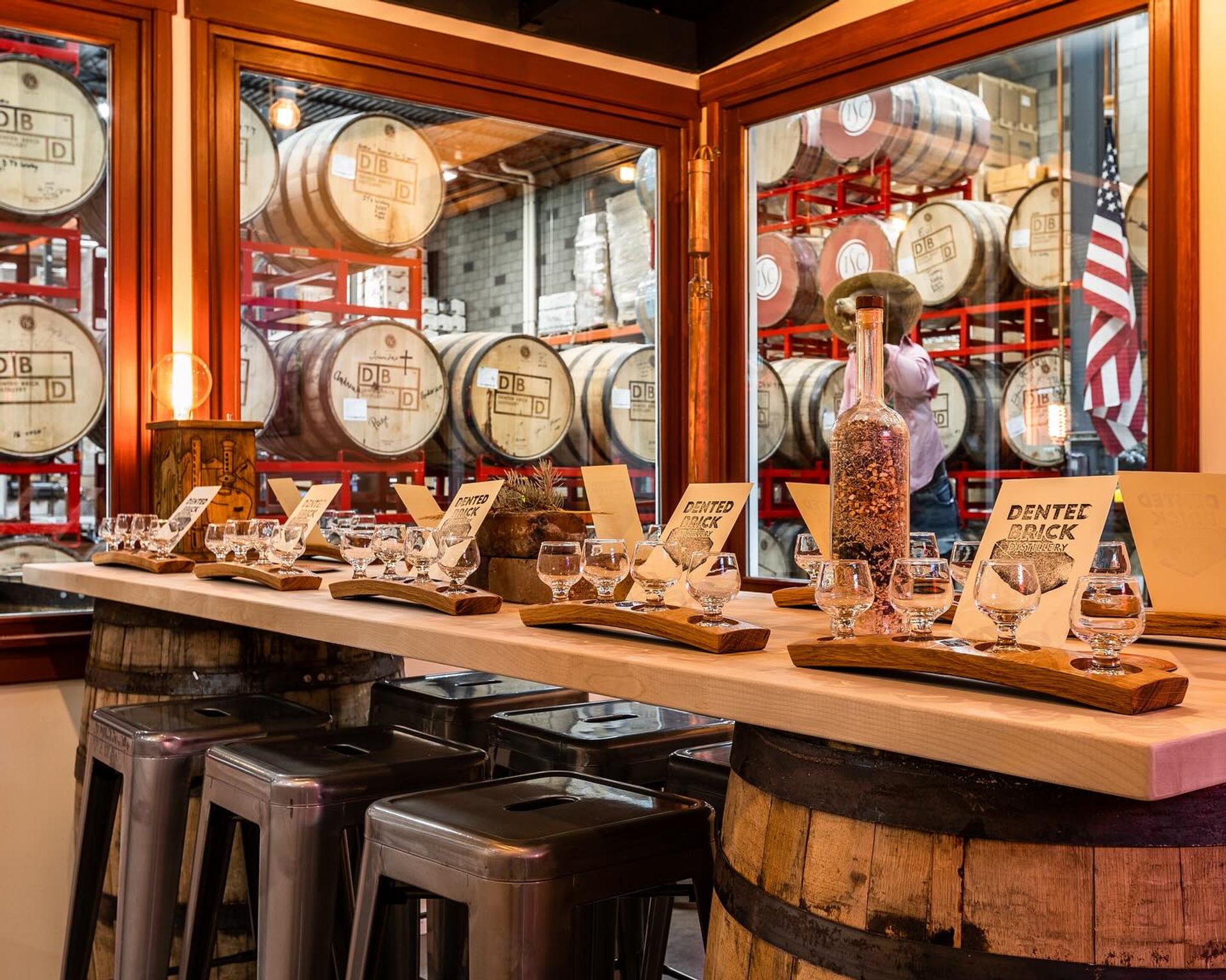 Dented Brick Distillery: Craft Spirits & Cocktails Group Tasting Experience image 1