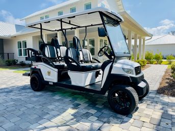 Ride "Island Style" in Luxury LED LSV Cart Rental image 4