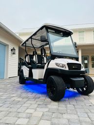 Ride "Island Style" in Luxury LED LSV Cart Rental image 3