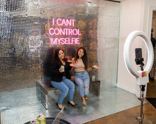 Insta-Girl Selfie Museum Photo Zones and Champagne Bar image 6