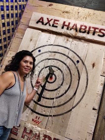 Unique, Thrilling & Memorable Axe Throwing Experience with Sport & Interactive Targets image 2