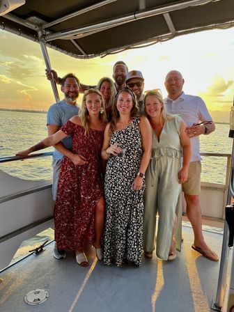 Sunset Cocktail Cruise on a Private BYOB Party Boat in ChuckTown image 1