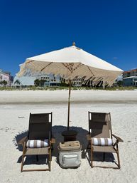 ICONIC Bachelorette Beach Experience: Chair & Umbrella Setup image 7