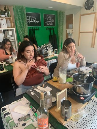 From Ms to Mrs: Boozy Bachelorette Themed Candle Making Experience image 7