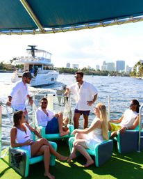 Good Times & Tides: The Ultimate Pontoon Party with Kustom Charters image 3