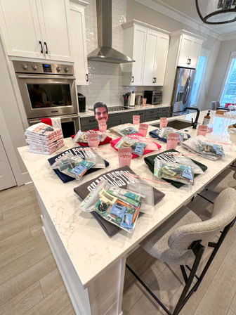 Custom Decor Packages: Full Setups with Mimosa Bars, Hangover Kits, Pool Floaties, Fridge Stocking and more image 13