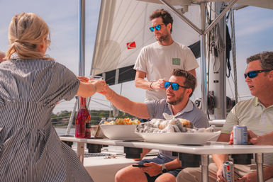 Rosé Brunch Under Sail Private Luxury Catamaran image 5