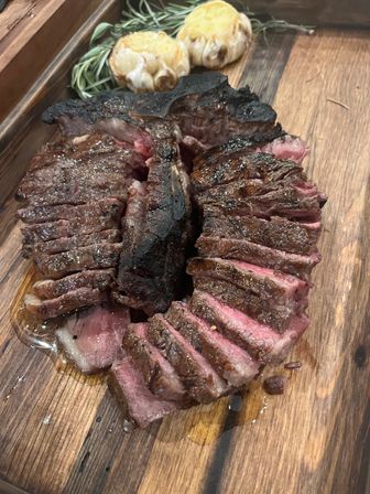 Private Chef Party at Your Rental: Complete Interactive Steakhouse Dining Experience & Show with Dry-Aged Steaks, Champagne Gun & More (BYOB) image 6