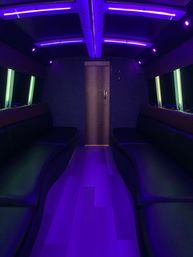 Premium Chaffeured Party Bus, BYOB & Bluetooth Audio image 3