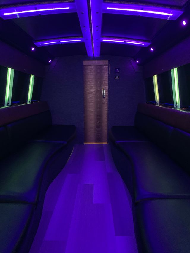 Premium Chaffeured Party Bus, BYOB & Bluetooth Audio image 3