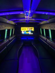 Premium Chaffeured Party Bus, BYOB & Bluetooth Audio image 8