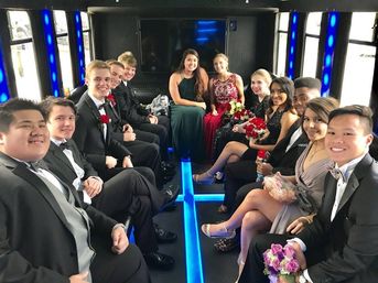 Premium Chaffeured Party Bus, BYOB & Bluetooth Audio image 2