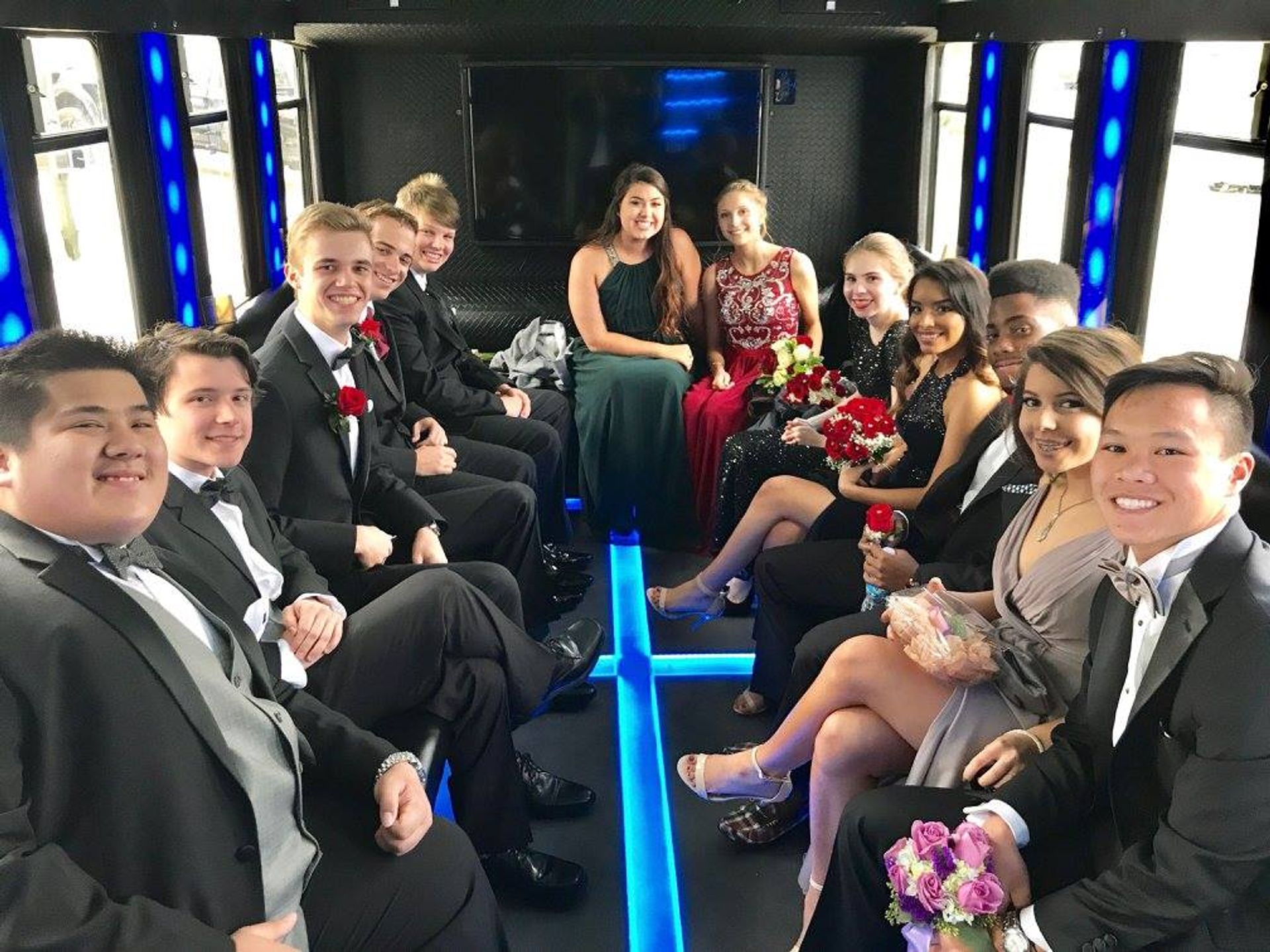 Premium Chaffeured Party Bus, BYOB & Bluetooth Audio image 2