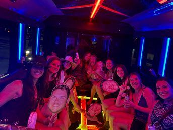 Premium Chaffeured Party Bus, BYOB & Bluetooth Audio image 6