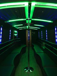 Premium Chaffeured Party Bus, BYOB & Bluetooth Audio image 16