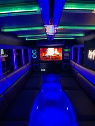 Premium Chaffeured Party Bus, BYOB & Bluetooth Audio image 10