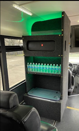 Premium Chaffeured Party Bus, BYOB & Bluetooth Audio image 14