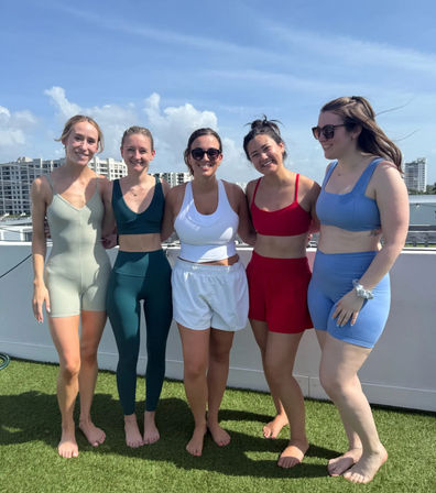 Private Yoga Class with Custom Playlists, Mimosa Add-Ons, and Cold Lavender Eye Towels image 43