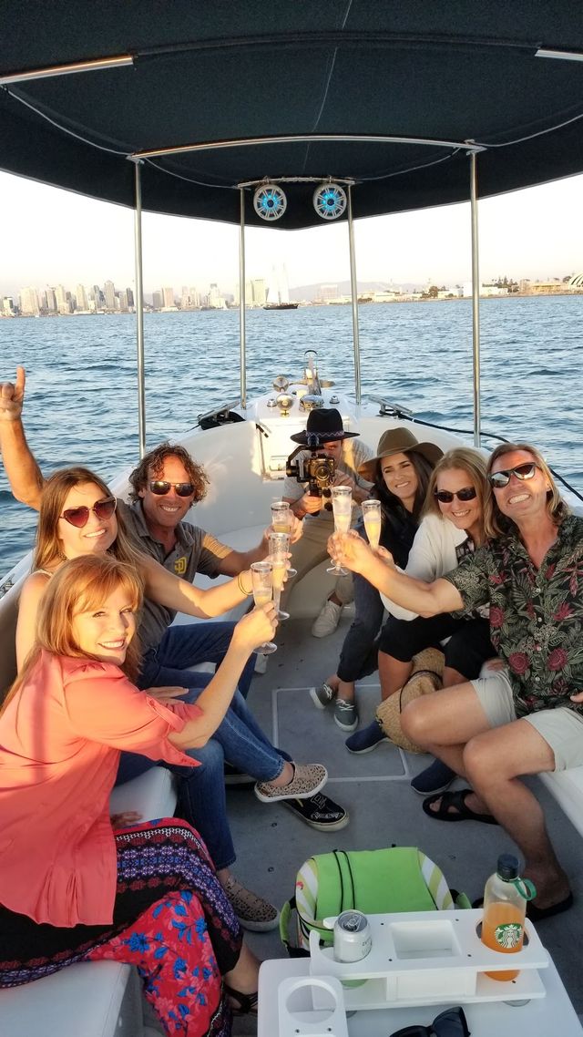 San Diego Bayside Bar Hopping + Dock & Dine Tours in a Fun Limo Boat (BYOB) image 5