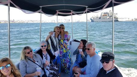 San Diego Bayside Bar Hopping + Dock & Dine Tours in a Fun Limo Boat (BYOB) image 4