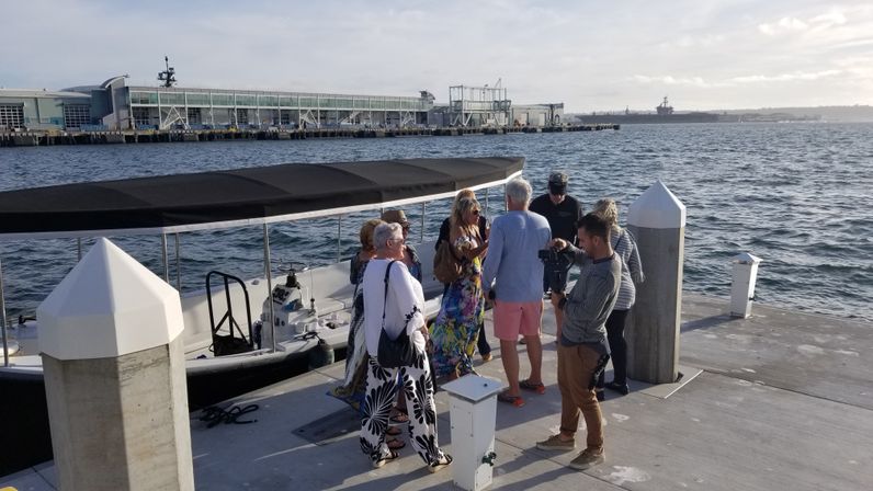 San Diego Bayside Bar Hopping + Dock & Dine Tours in a Fun Limo Boat (BYOB) image 16