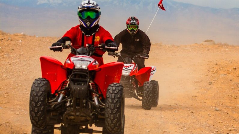 Nellis Sand Dunes Guided ATV Excursion: Pickup and Drop Off Available image 6