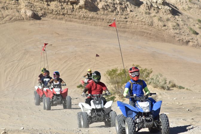 Nellis Sand Dunes Guided ATV Excursion: Pickup and Drop Off Available image 2