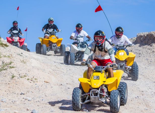 Nellis Sand Dunes Guided ATV Excursion: Pickup and Drop Off Available image 1