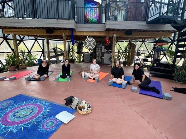 Private Yoga Class in Custom Glass Yoga Dome or SUP Class on the Lake image 5