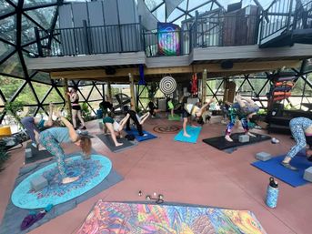 Private Yoga Class in Custom Glass Yoga Dome or SUP Class on the Lake image 10