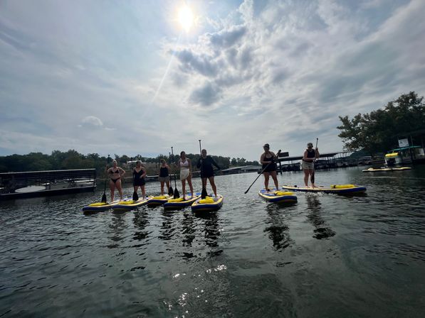 Private Yoga Class in Custom Glass Yoga Dome or SUP Class on the Lake image 9