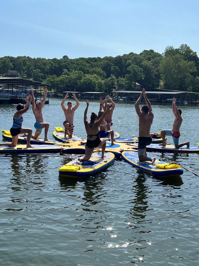 Private Yoga Class in Custom Glass Yoga Dome or SUP Class on the Lake image 3