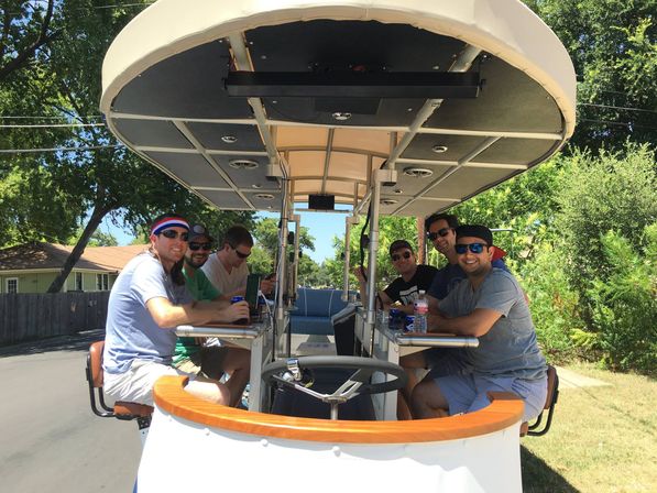 Austin's #1 Party Bike: East Side Trolley Pub Crawl with VIP Party Captain and Custom Bar Stops (BYOB) image 13