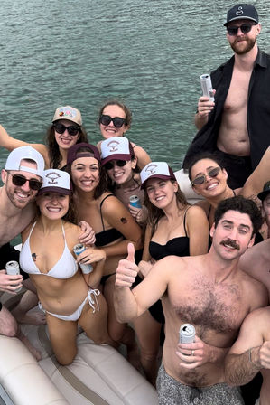 Nauti ATX: Ultimate Pontoon Party at Devil's Cove: 16 - Person Double Decker with Slide, Captain, Stocked Cooler & Lily Pad image 22
