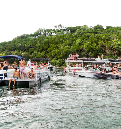 Pontoon Party at Devils Cove: BYOB, Captain, and Party Pad image 16