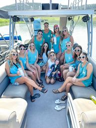 Nauti ATX: Ultimate Pontoon Party at Devil's Cove: 16 - Person Double Decker with Slide, Captain, Stocked Cooler & Lily Pad image 10