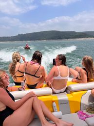 BYOB Watersports Charter on Lake Travis with Private Captain, Tubing, Wakesurfing, & Wakeboarding image 7