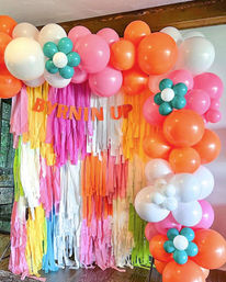 Custom Bachelorette Party Package with Endless Photo-Ops: Personalized Backdrops, Balloon Garlands, Banners and More image 13
