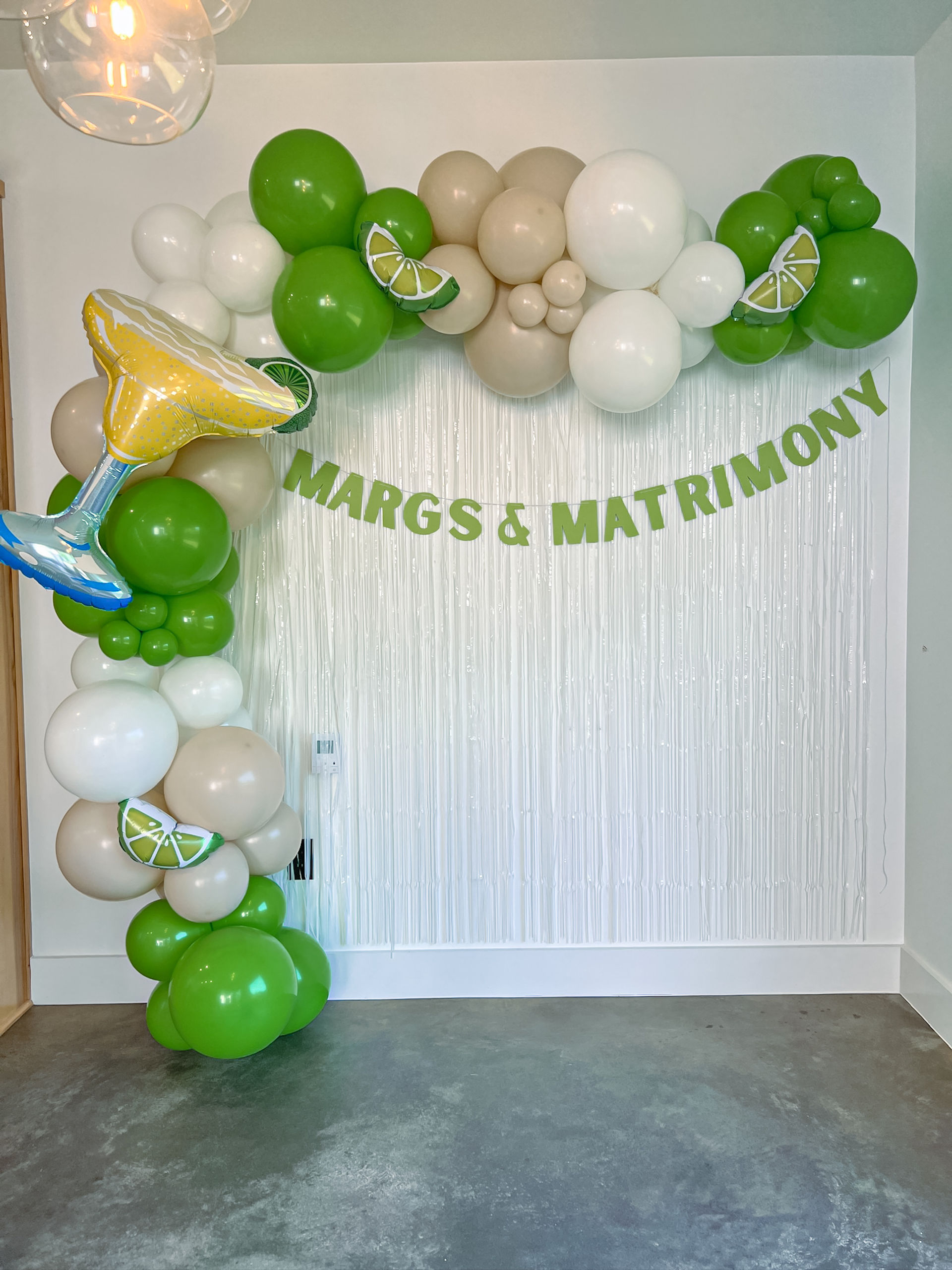 Custom Bachelorette Party Package with Endless Photo-Ops: Personalized Backdrops, Balloon Garlands, Banners and More image 2
