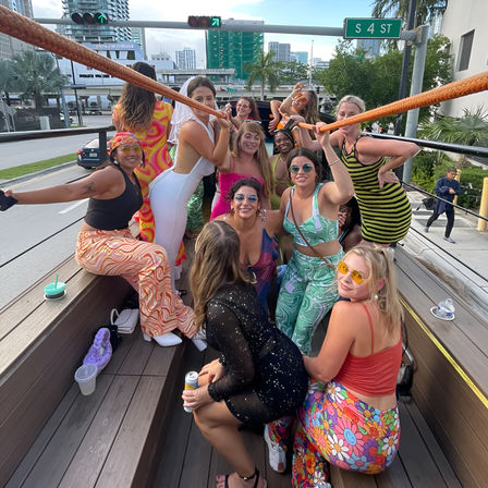 Private BYOB Miami Party Bus – The Ultimate Bachelorette Experience! image 35