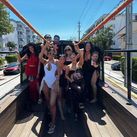 Private BYOB Miami Party Bus – The Ultimate Bachelorette Experience! image 7