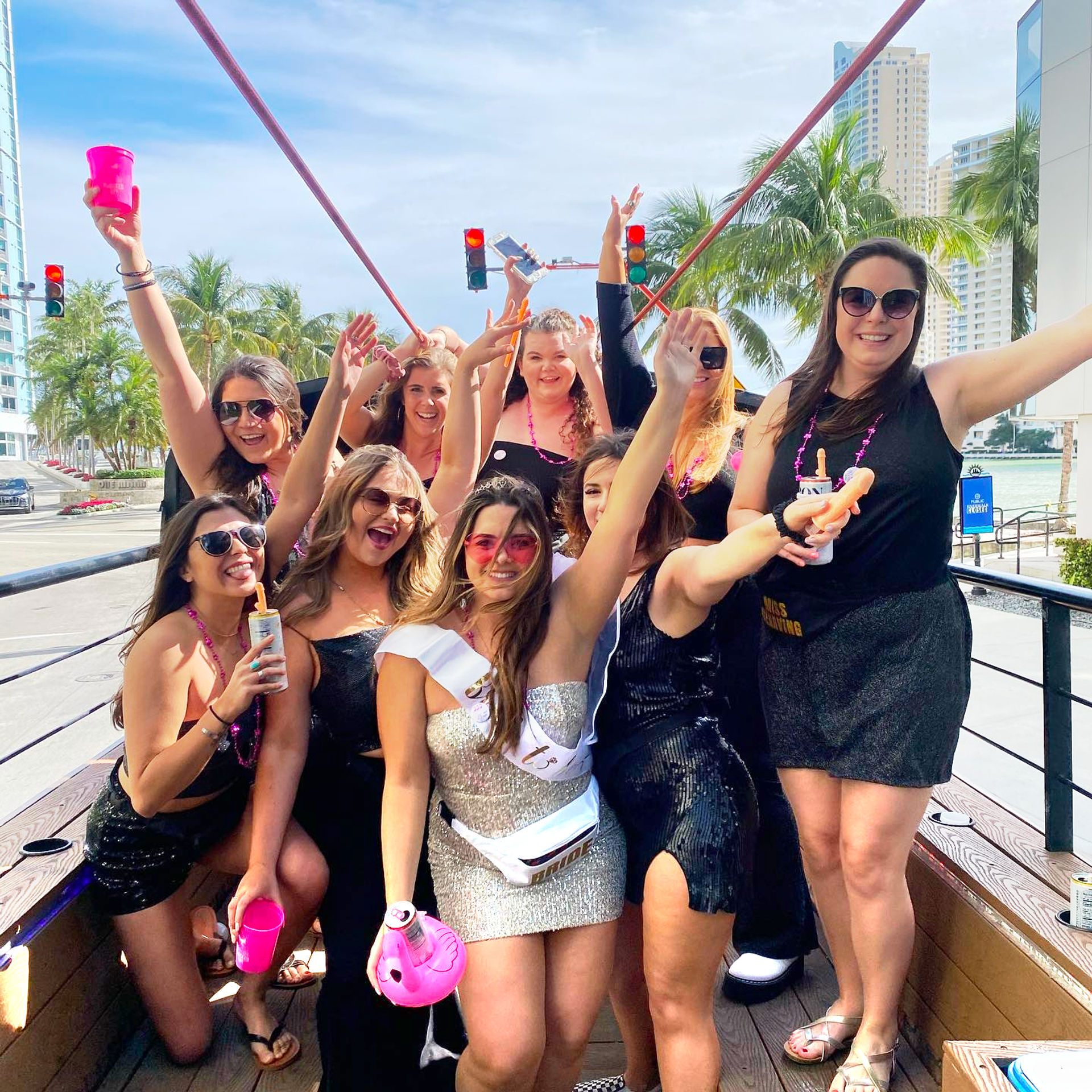 Rumbachiva Party Bus: BYOB Private Miami Sightseeing Party Tour with Onboard Host  image 1