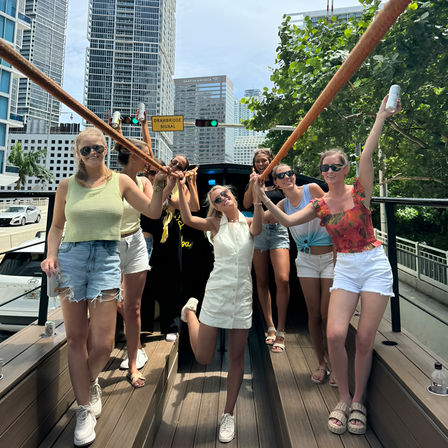 Private BYOB Miami Party Bus – The Ultimate Bachelorette Experience! image 6