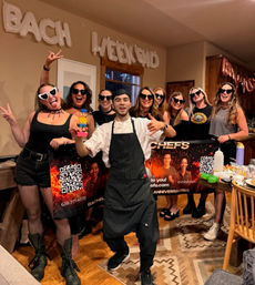 Invite a Hibachi Chef: One Grill. One Bride. Unlimited Sake. image 1
